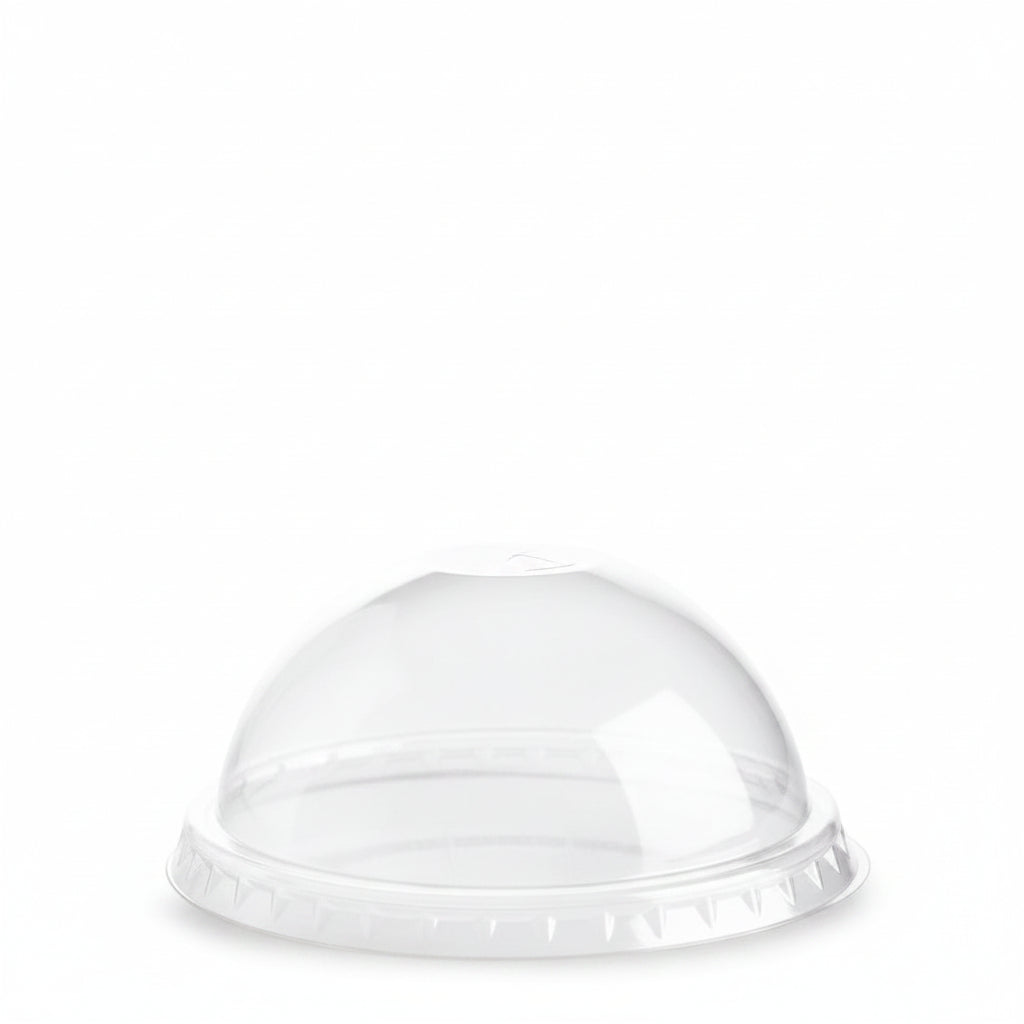Coperchio Senza Foro PET Trasparente ⌀10,2 cm – H 3,4 cm – Conf. 100 pz