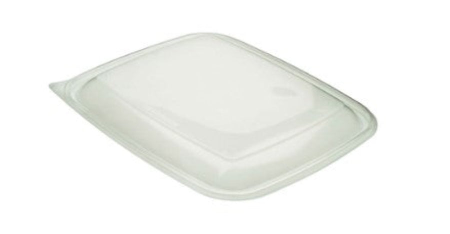 Coperchio Piano per Insalatiere Crystal PET 600-900ml – Trasparente