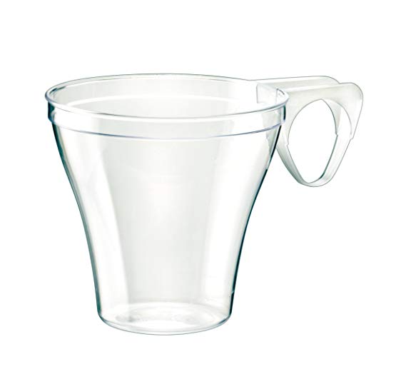 Tazzina Caffè Trasparente 80cc – Confezione da 40pz