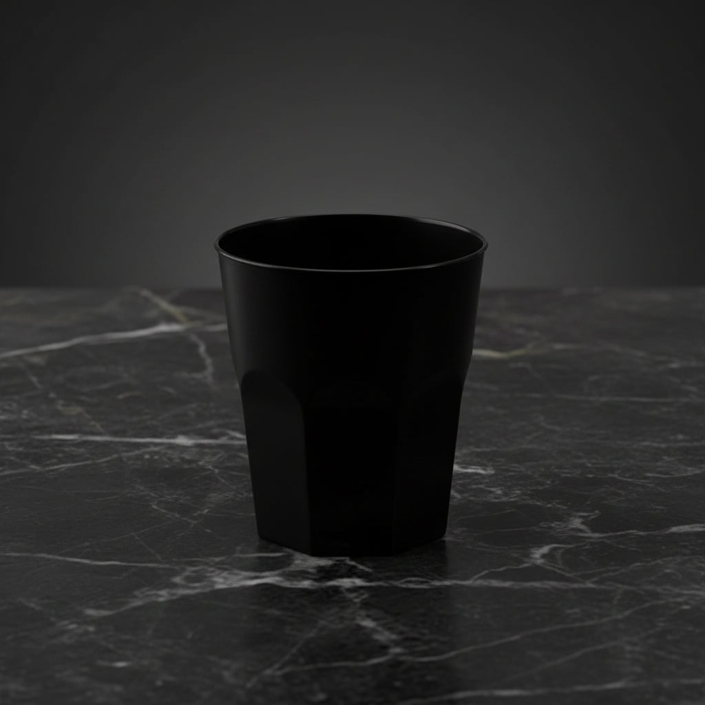 Shottino Nero 40ml in Plastica – Riutilizzabile e Lavabile