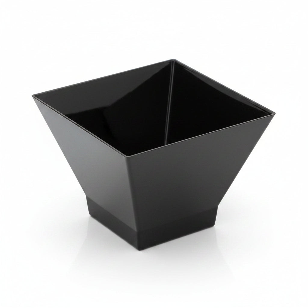 Coppetta Twist PS Nero 90cc – Set da 25 pz