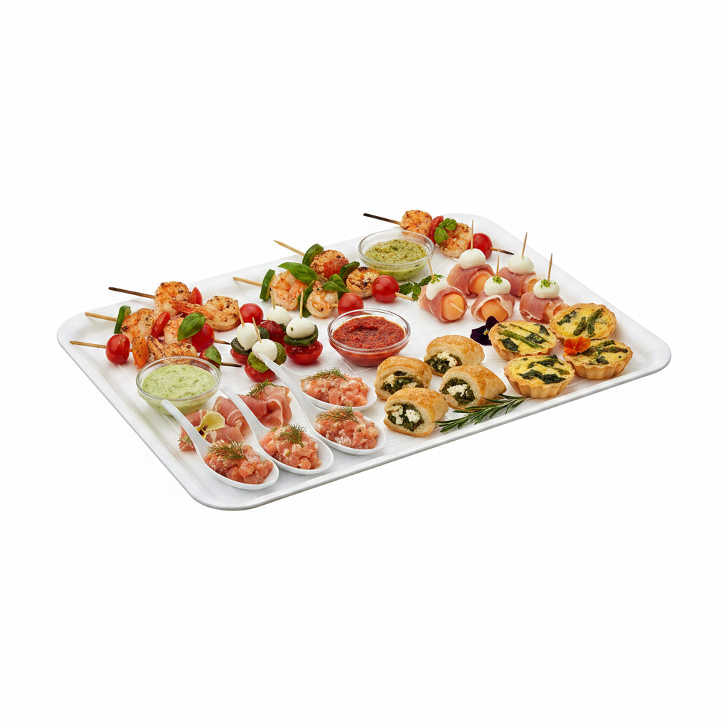 Vassoio Self Service PS Trasparente 500x370 mm