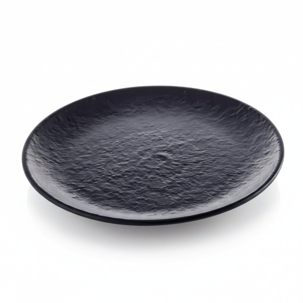 Vassoio Tondo Melamina Nero Maya Ø 34,6cm – H 3cm
