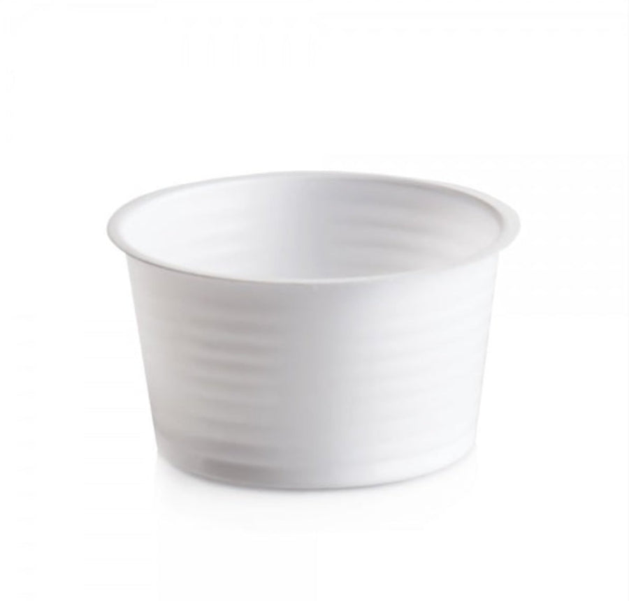 Coppa Salsa 40cc PS Bianco Ø5,1 h3,2cm – Set da 100 pz