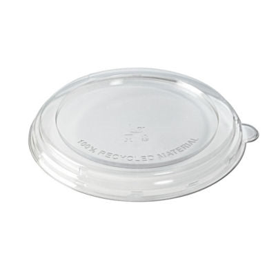 Coperchio Piatto R-PET Trasparente Ø6,5 h0,5cm – Set da 100 pz