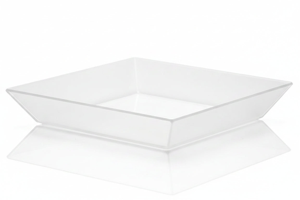 Piatto Vanity 500 cc Trasparente – Confezione da 50 pz