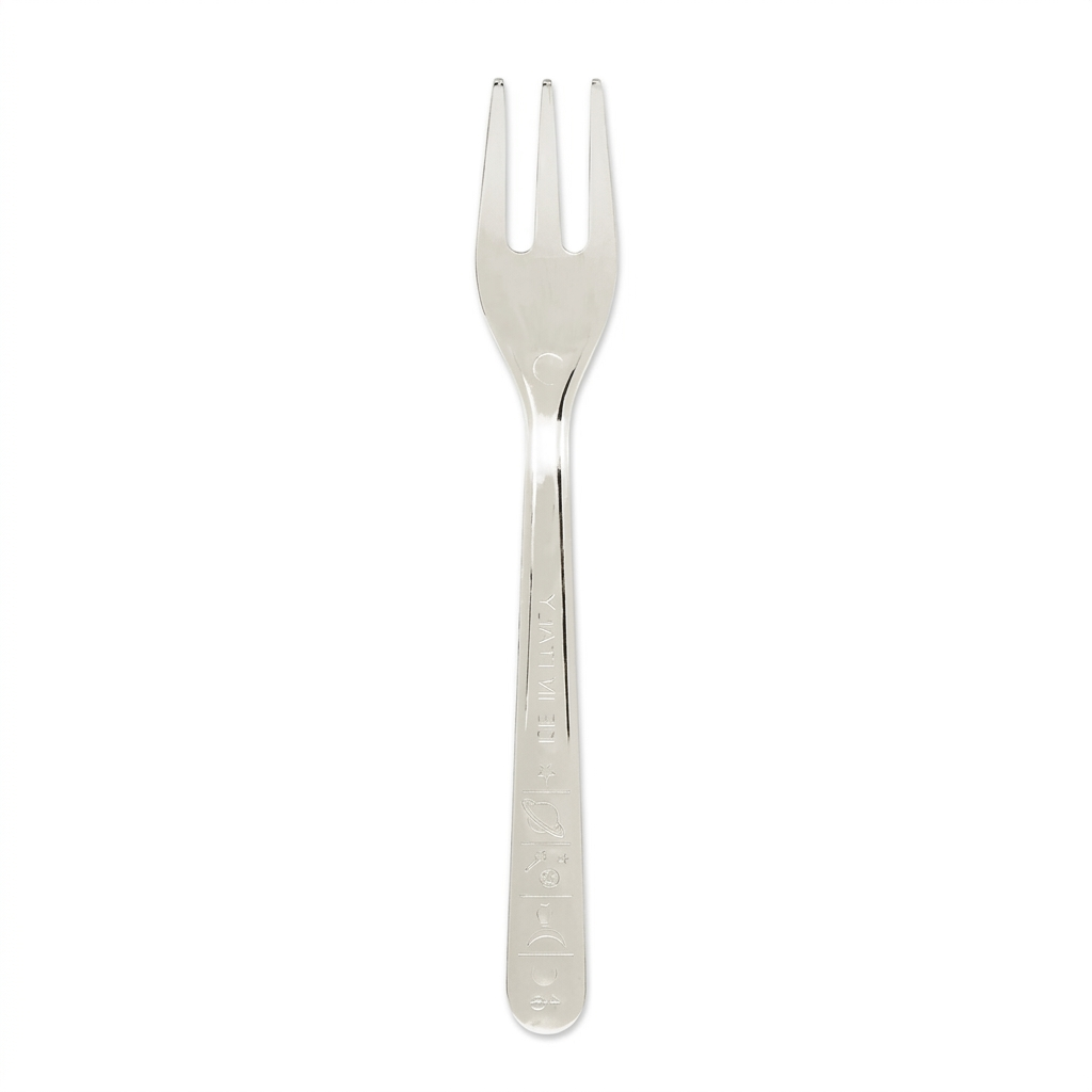 Forchettine Magic Compostabili Trasparenti 10 cm – Set da 50