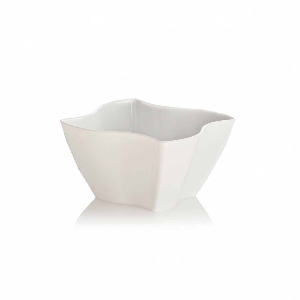 Coppa Elika 350 cc PP Bianco Coprente 10,5x10,5 h6 cm – 98 pz