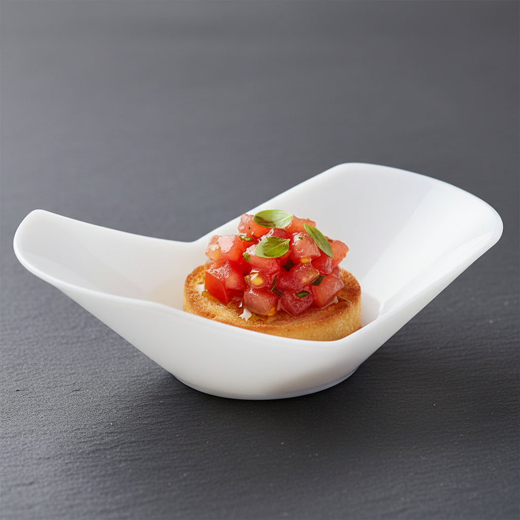 Contenitore Mini Dessert Domino Trasparente ø8,5 H2,5 cm – Set da 50