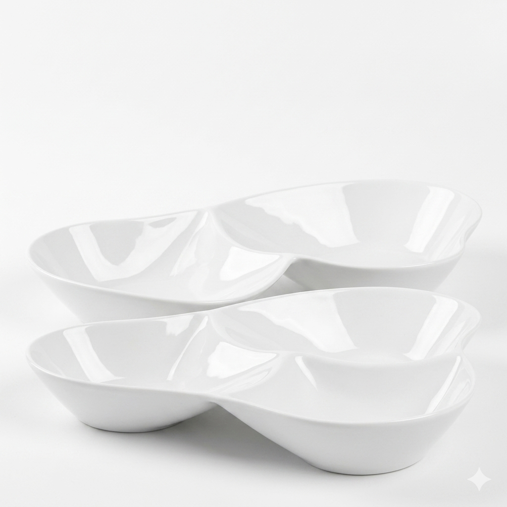 Mini Dessert Trilogy PS Bianco Coprente – Confezione da 50 pz