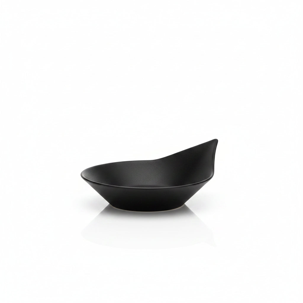 Mini Dessert Perla Plastica Nero Coprente h 2,5 cm – 50 pz