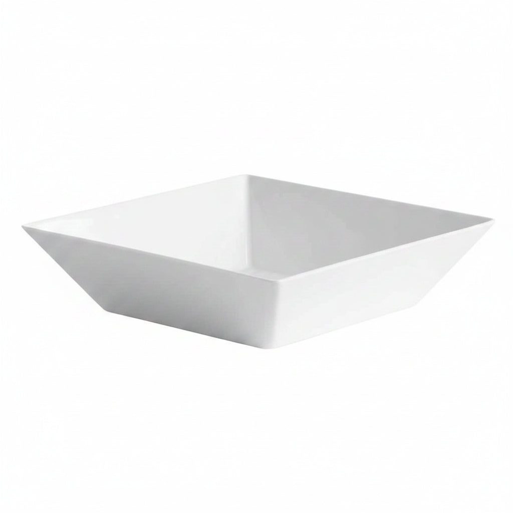 Mini Dessert Vanity Extra Small 70cc Plastica Bianco Coprente 6,5x6,5 cm – 50 pz