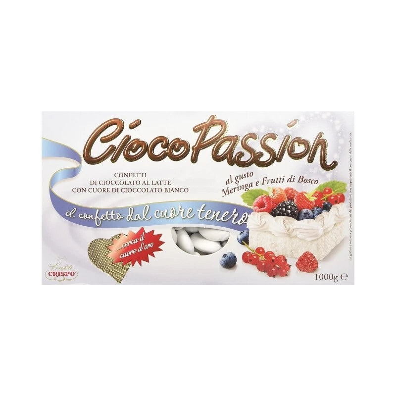 Confetti Crispo CiocoPassion Meringa e Frutti di Bosco - 1 kg