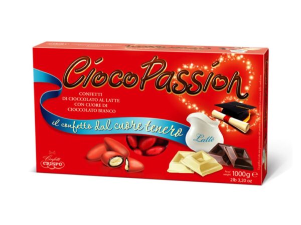 Confetti Crispo CiocoPassion Rossi - 1 kg