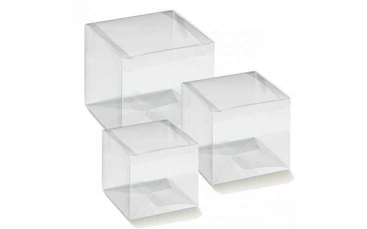 Scatola PVC Trasparente 5x2x11,5 cm - Confezione da 10 Pezzi