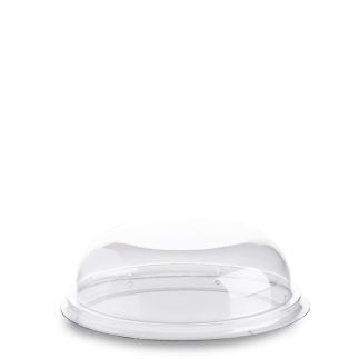 Coperchio Bombato Senza Foro Trasparente Ð10 h3,4cm – Set da 50 pz