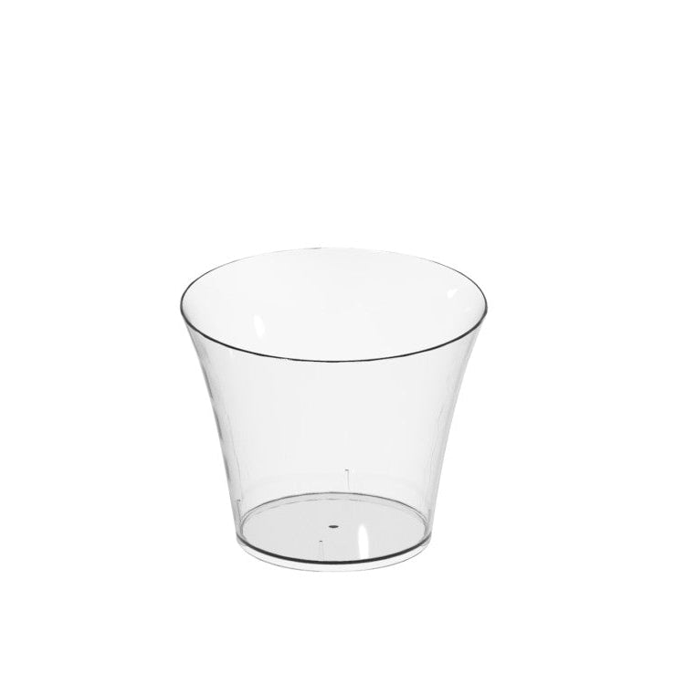 Bicchierino Bloom PS Trasparente 75cc – Set da 25 pz