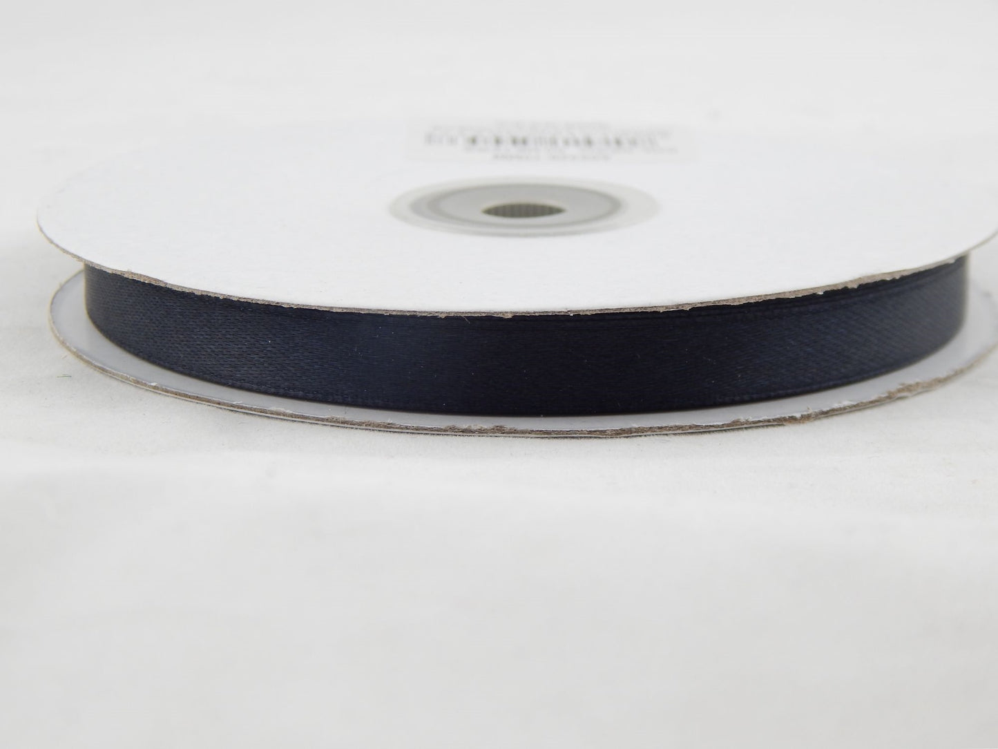Nastro Doppio Raso Nero 10 mm x 50 mt