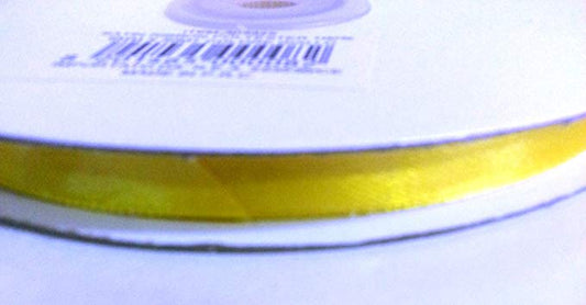 Nastro Rotolo Doppio Raso 6mm x 50mt – Giallo