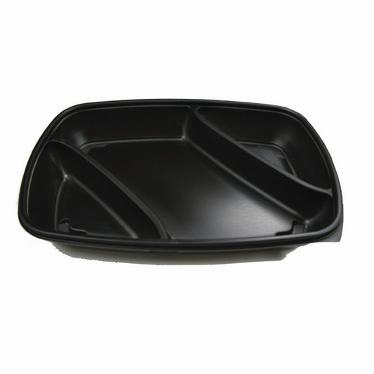 Contenitore Rettangolare 3 Scomparti 28x20x3,8h cm – 50 pz