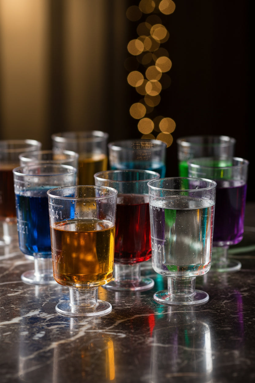 Bicchiere Astoria Liquore in PS Trasparente 50cc – Confezione da 20pz