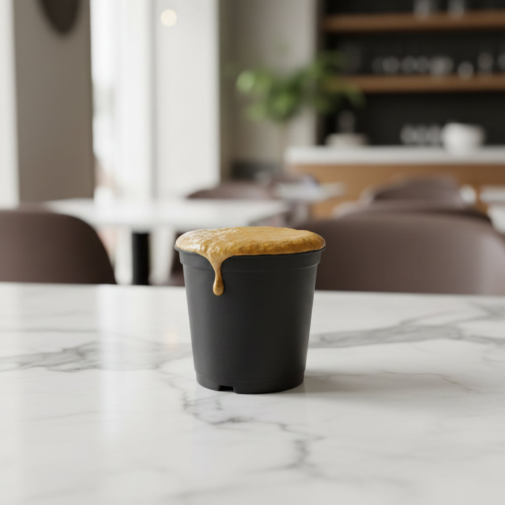 Bicchieri in Carta Nero 6oz – Caldo e Freddo – Confezione 25 pz
