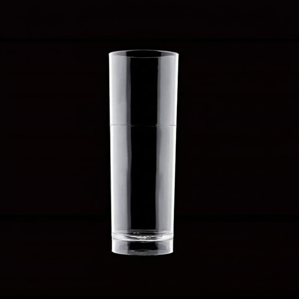 Tumbler Cilindrico SAN Trasparente 230cc – Confezione 6 pz