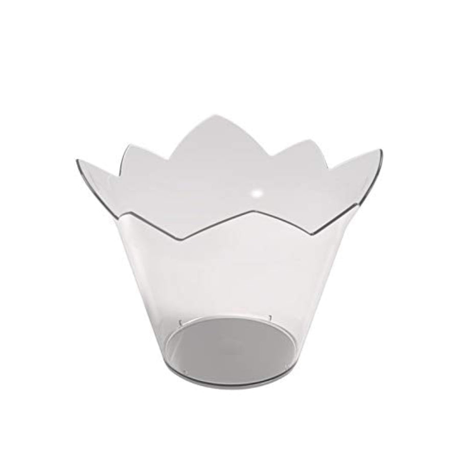 Coppetta Waterlily PS Trasparente 70cc – 25 pz