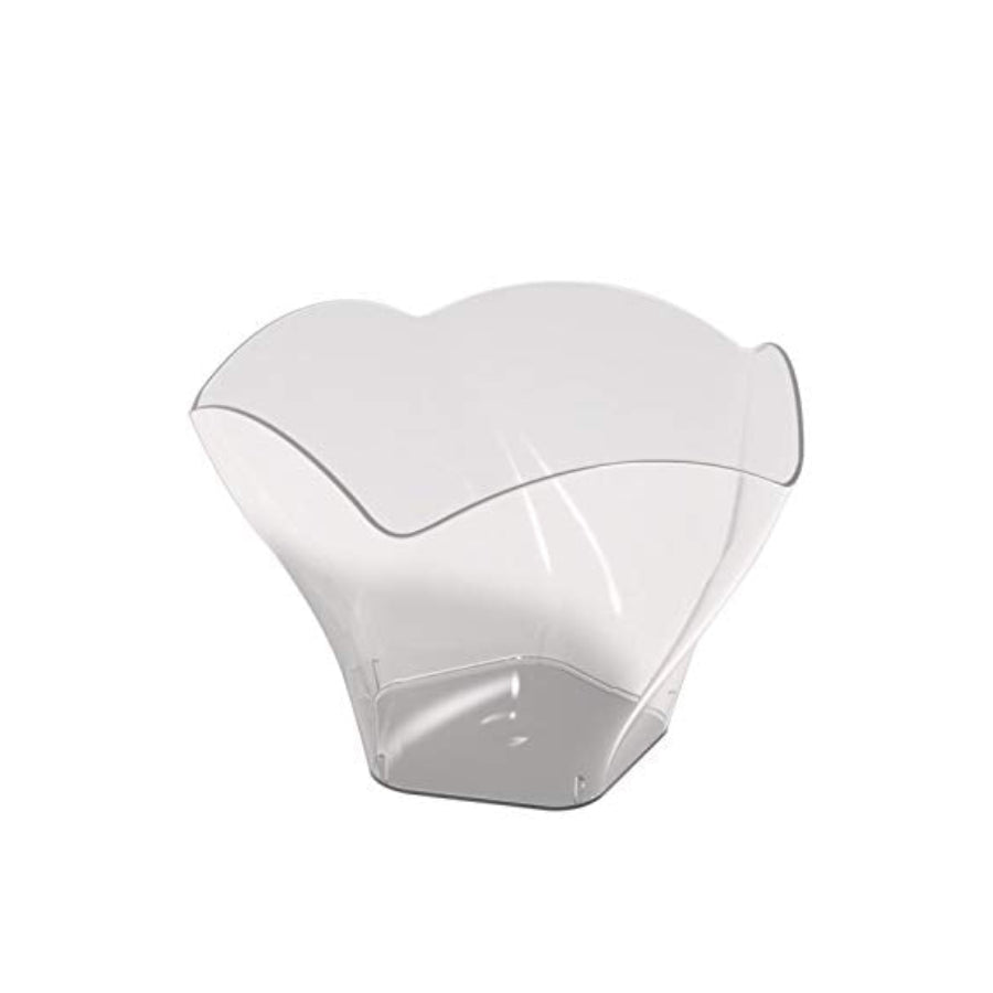 Coppetta Rose PS Trasparente 90cc – 25 pz