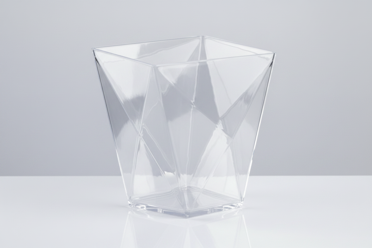 Coppetta Diamond Trasparente – 25 pz