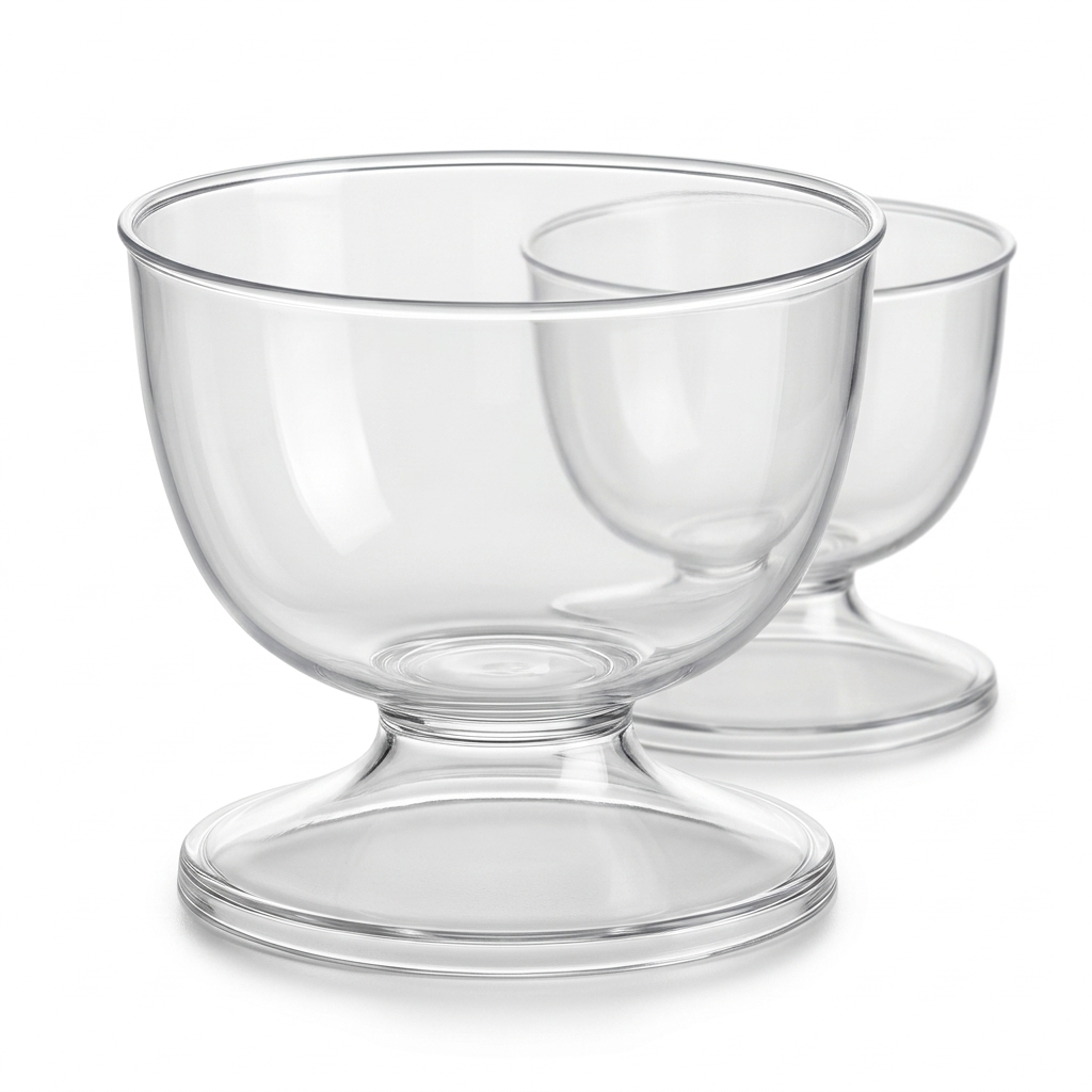 Coppa Daniela Trasparente con Coperchio 115cc – Set da 100