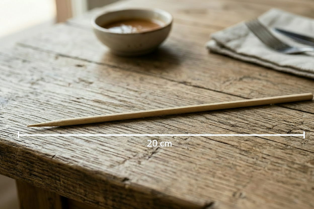 Spiedi in Bamboo Standard 20cm – 100 pz