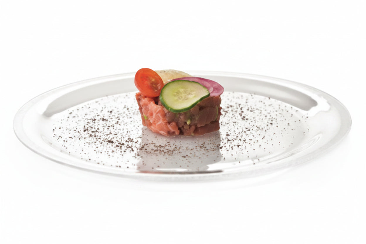 Vassoio Liscio Tondo Ø 30 cm – Monouso per Eventi e Catering