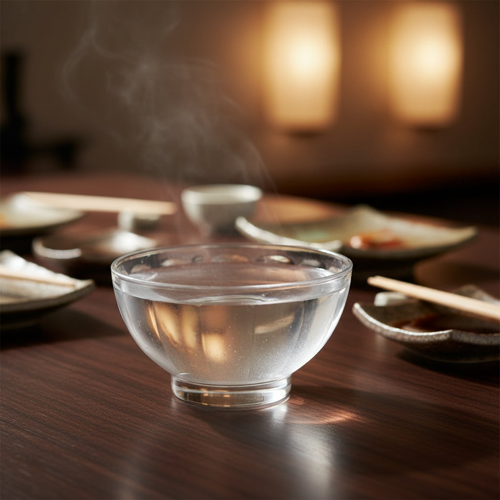 Coppa Sake 200cc Trasparente Ø9,4 h5,2cm – Set da 50 pz
