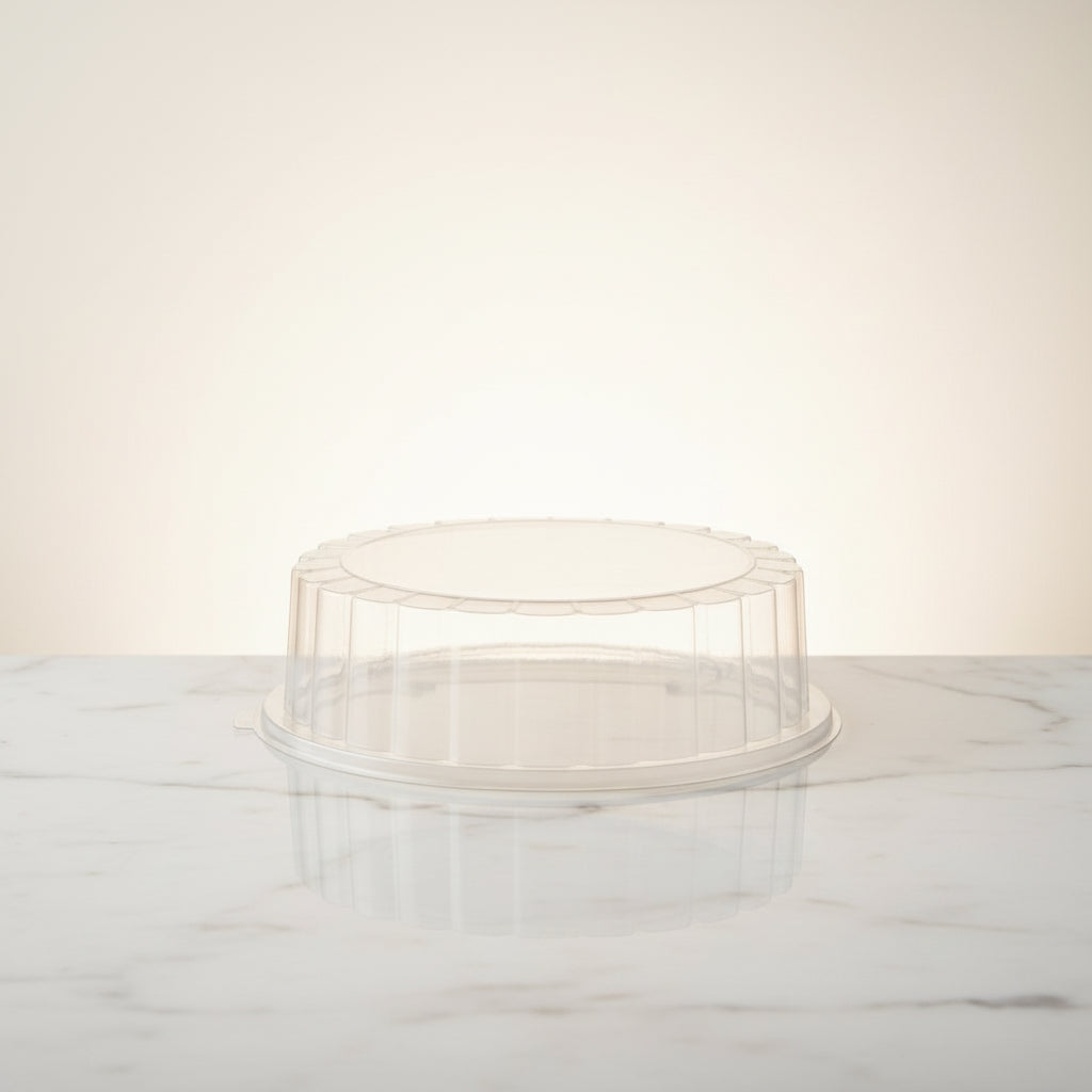 Coperchio Bombato PET Trasparente – Ø 26 H 8 cm