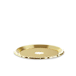 Vassoio Golden Age Oro Coprente Tondo – Ø 28 cm