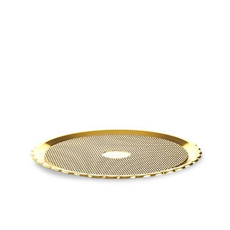 Vassoio Golden Age PET Oro Ø34cm – Vendita Singola