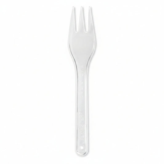 Forchettine Magic Riutilizzabili PS Trasparente 9,7 cm – 50 pz