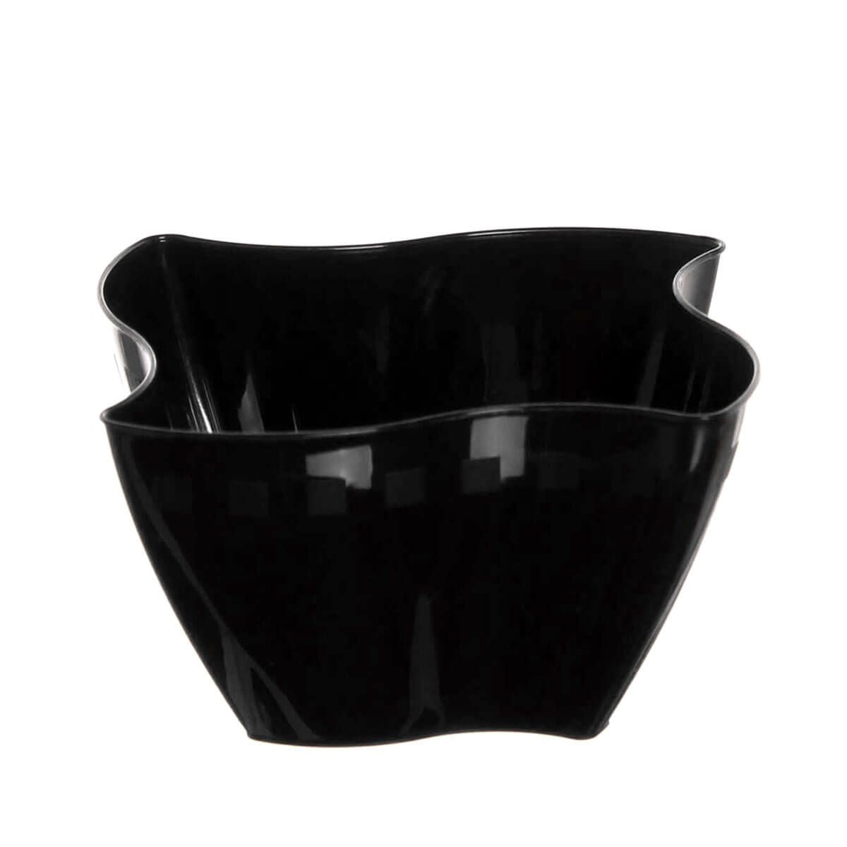 Coppa Elika 200cc PS Nero Coprente 8x8cm – Set da 50 pz