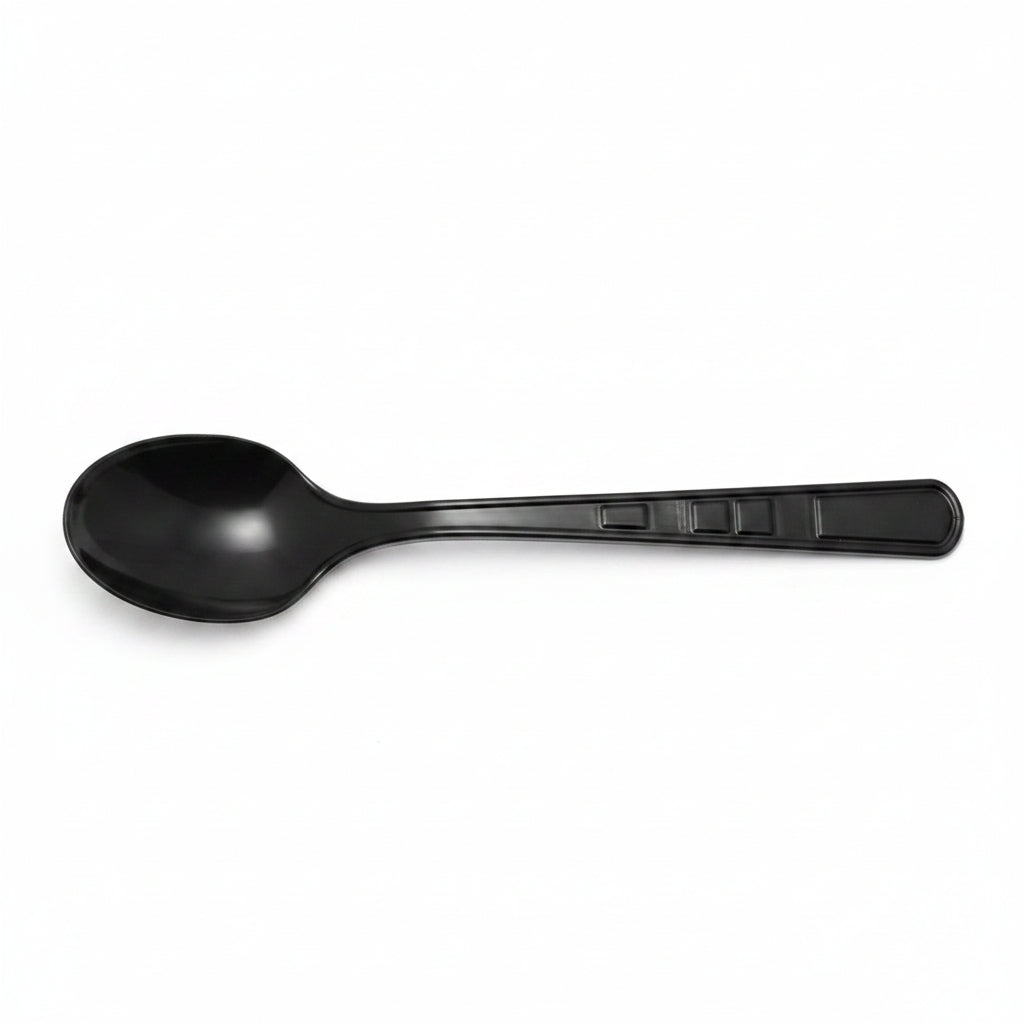 Cucchiaino Pulz PS Nero Coprente 10 cm – Confezione da 50 pz
