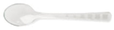 Cucchiaino Pulz PS Bianco Coprente 10cm – Conf. 50 pz