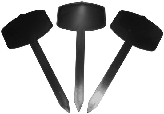 Segnagusti Calice Plastica Nero Coprente – 10 pz (21,5x8,8 cm)