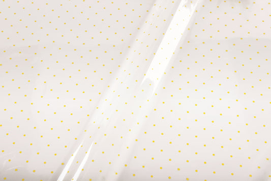 Buste Pois Giallo 10x20 cm -50 pz