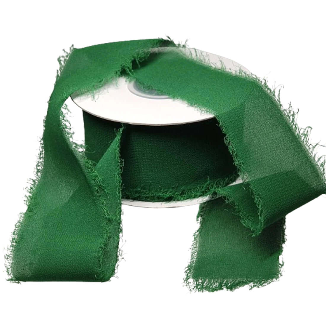 Nastro Chiffon 30mm Verde Bottiglia 20Mt-2