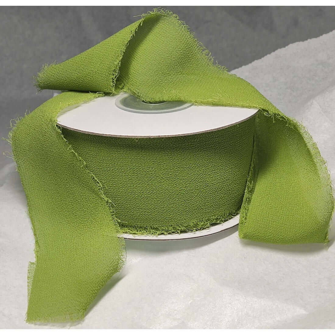 Nastro Chiffon 40mm Verde Muschio 20Mt-2
