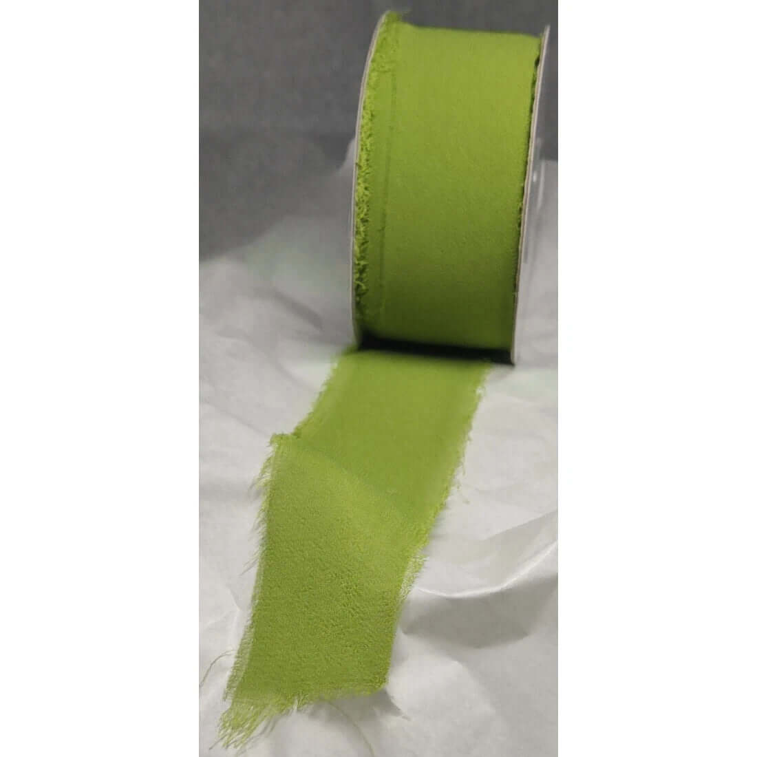 Nastro Chiffon 40mm Verde Muschio 20Mt-3