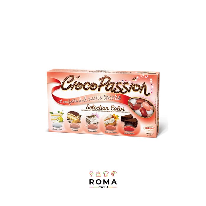 Confetti Crispo CiocoPassion Selection Rossi - 1 kg