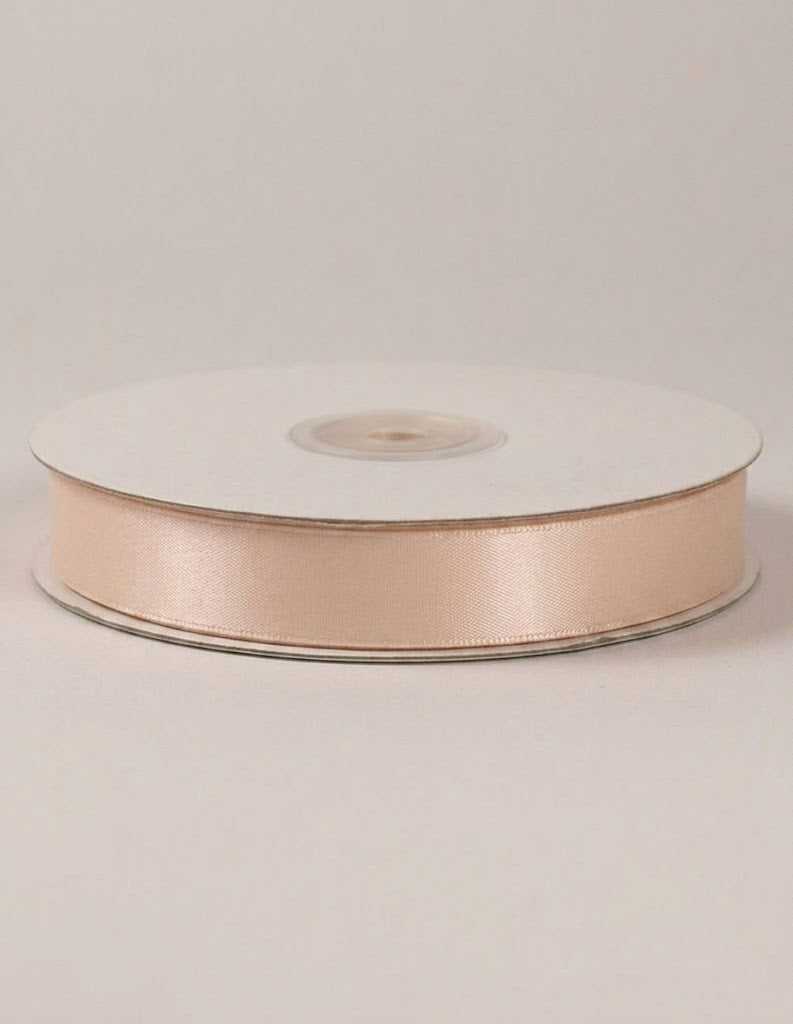 Nastro Rotolo Doppio Raso 15/16mm x 50mt – Cipria