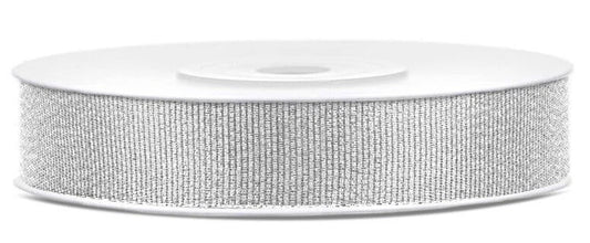 Nastro Lurex Argento 6mm x 50Mt