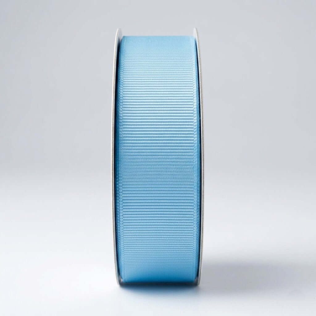 Nastro Gros Grain Celeste 16mm x 50Mt